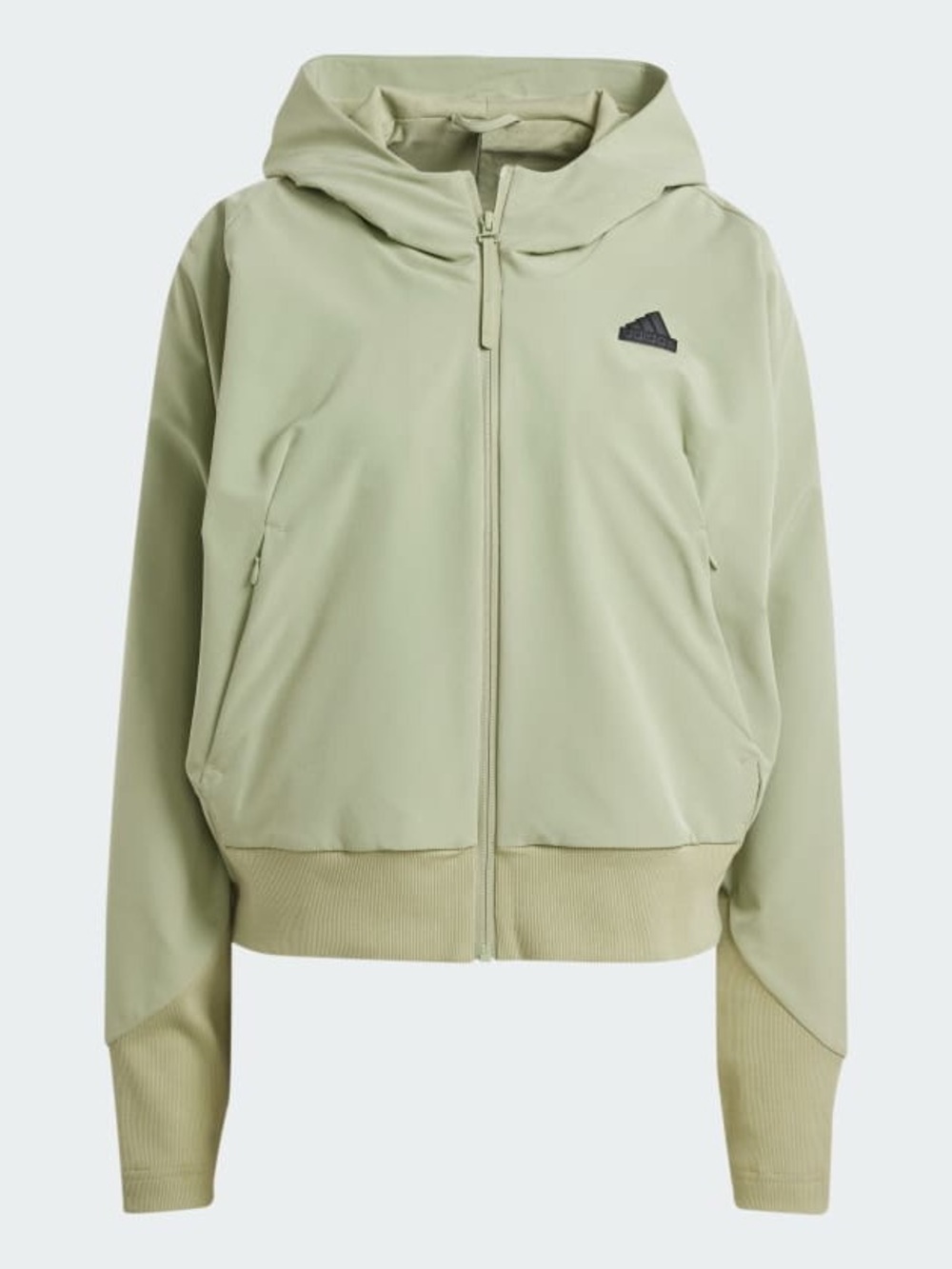 ADIDAS ZNE WOVEN FULL ZIP HOODIE MEDIUM